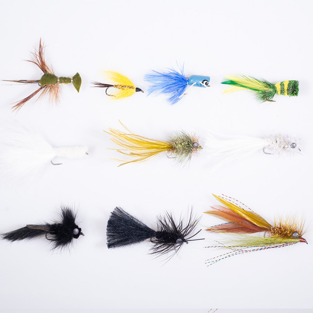 Virginia Ten Best Bass Fly Assortment