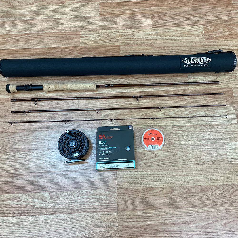 St. Croix Imperial 908/4 Fly Rod and Reel Combo