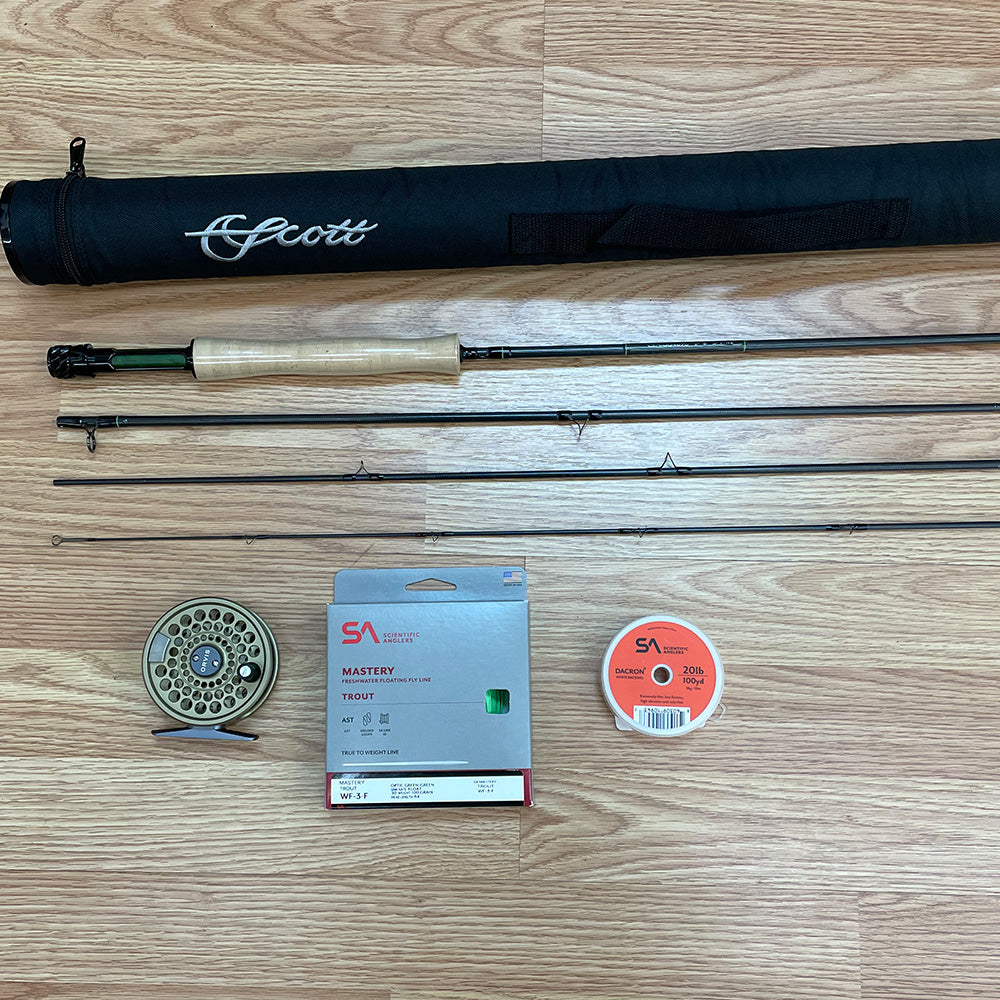 Scott Session 803-4 Fly Rod and Reel Outfit