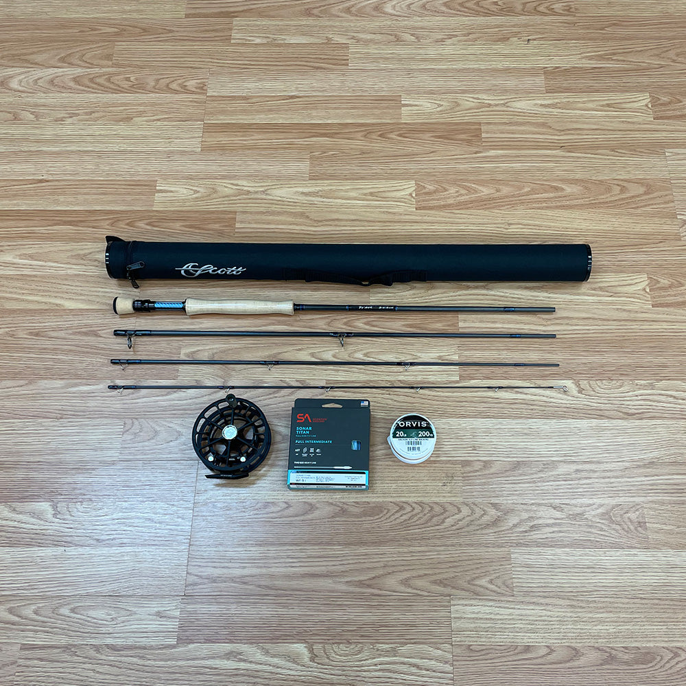 Scott Wave 9ft 9-weight Fly Rod & Reel Outfit