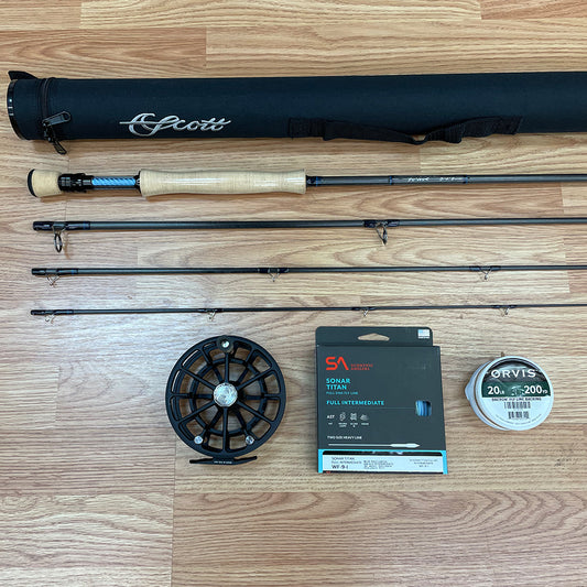 Scott Wave 9ft 9-weight Fly Rod & Reel Outfit