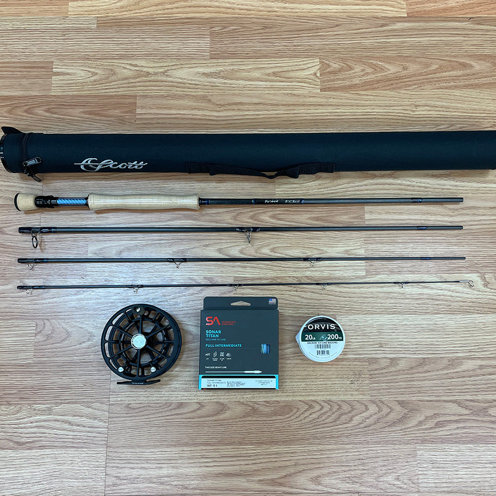 Scott Wave 9ft 9-weight Fly Rod & Reel Outfit