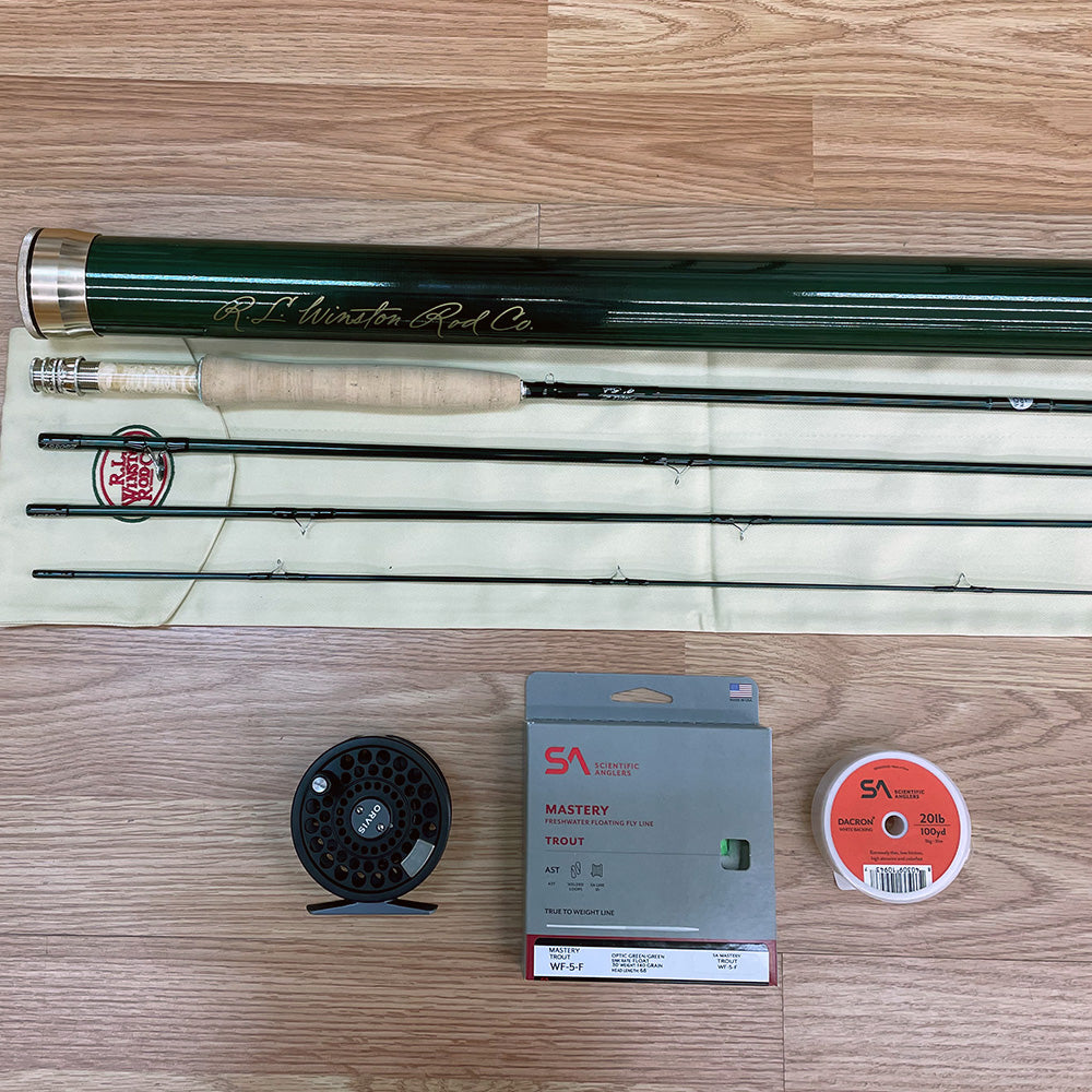 Winston Pure2 905-4wt Fly Rod and Reel Outfit