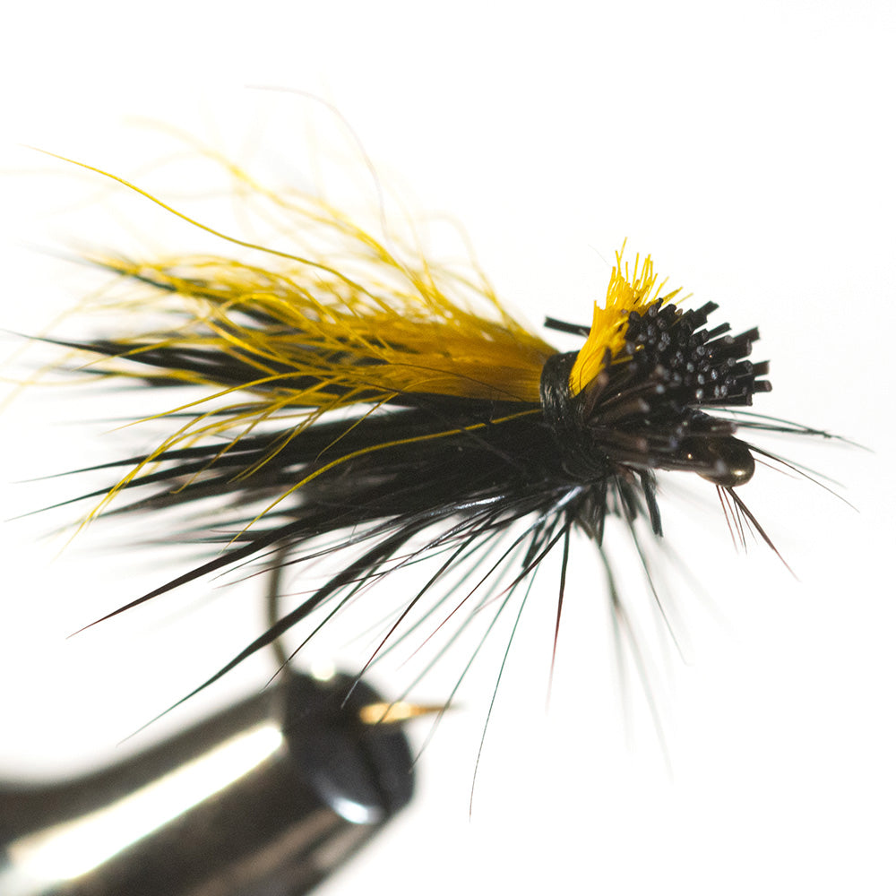 Mr. Rapidan Delta Wing Caddis, Black