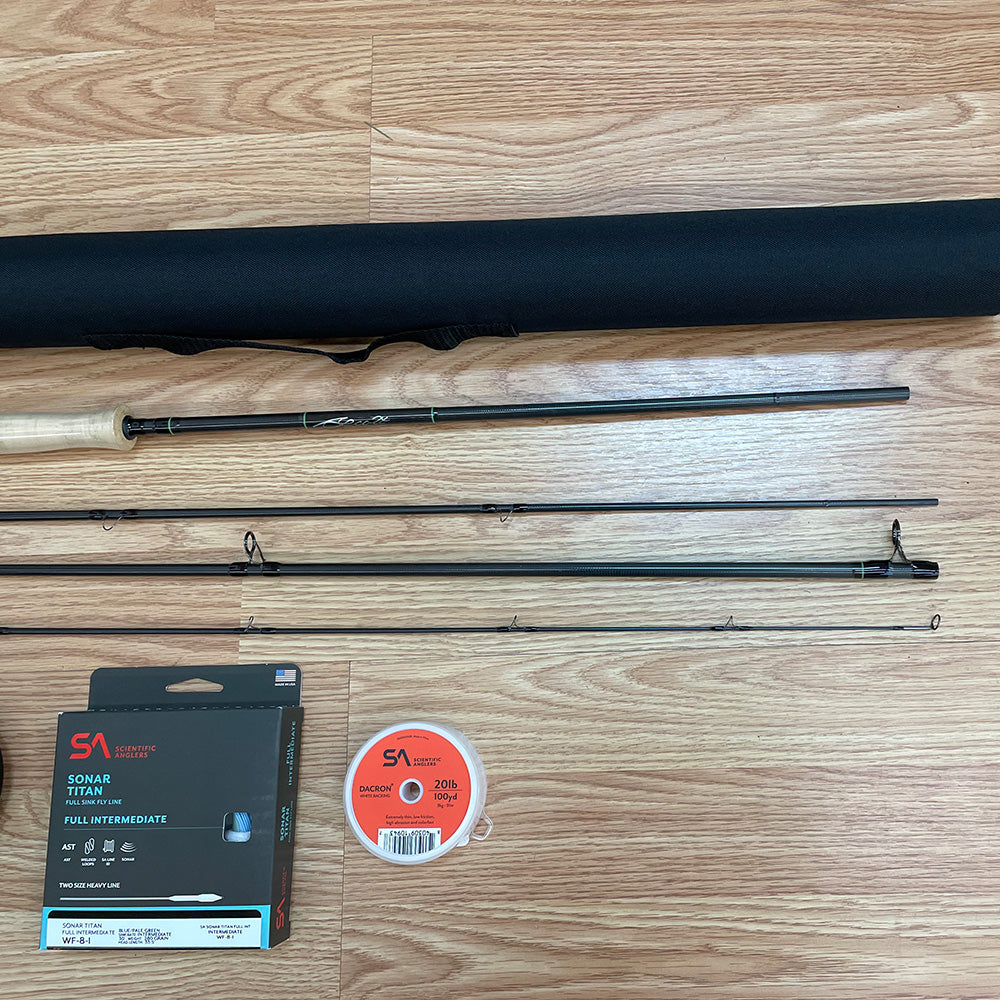 Scott Session 908-4 Fly Rod and Reel Outfit