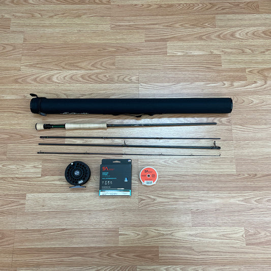 Scott Session 908-4 Fly Rod and Reel Outfit