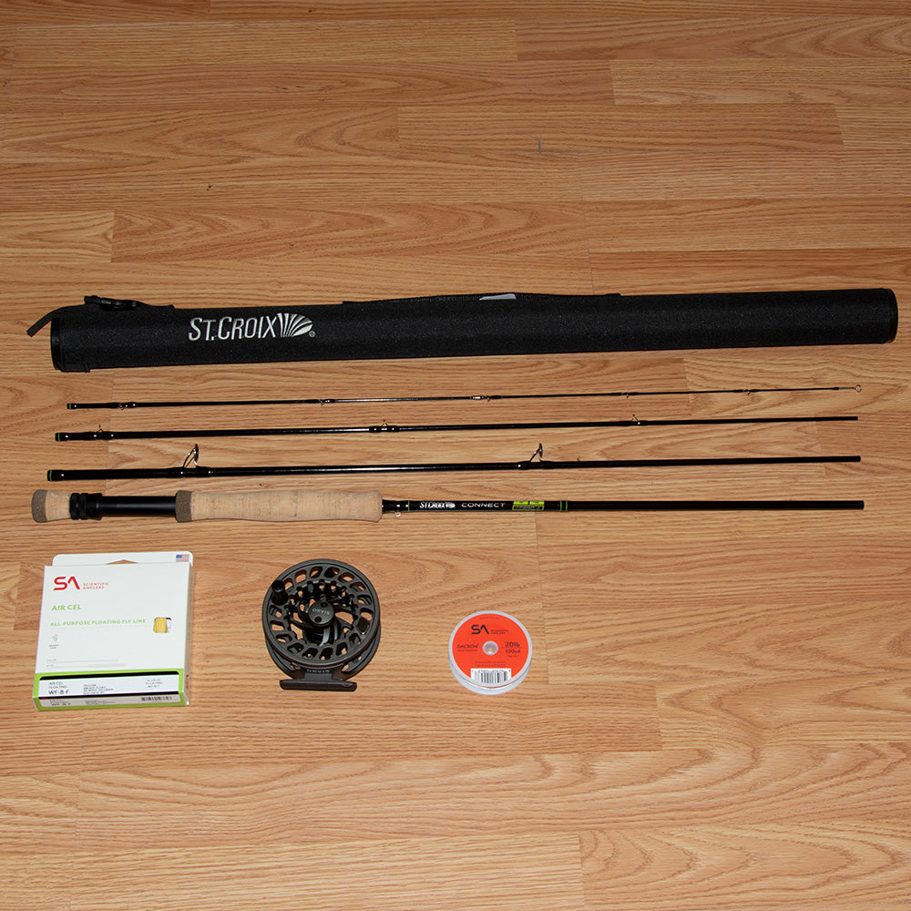 St. Croix Connect 890-4 Fly Rod and Reel Outfit