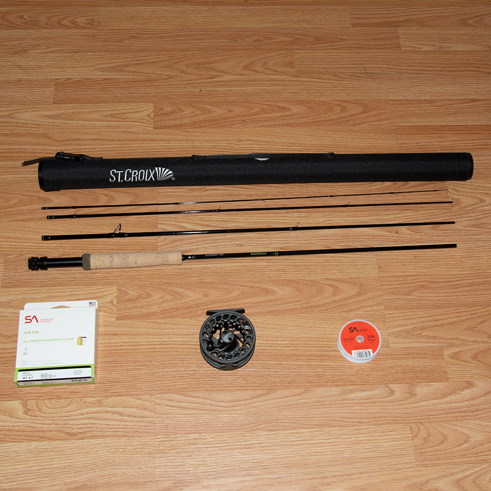 St. Croix Connect 490-4 Fly Rod and Reel Outfit