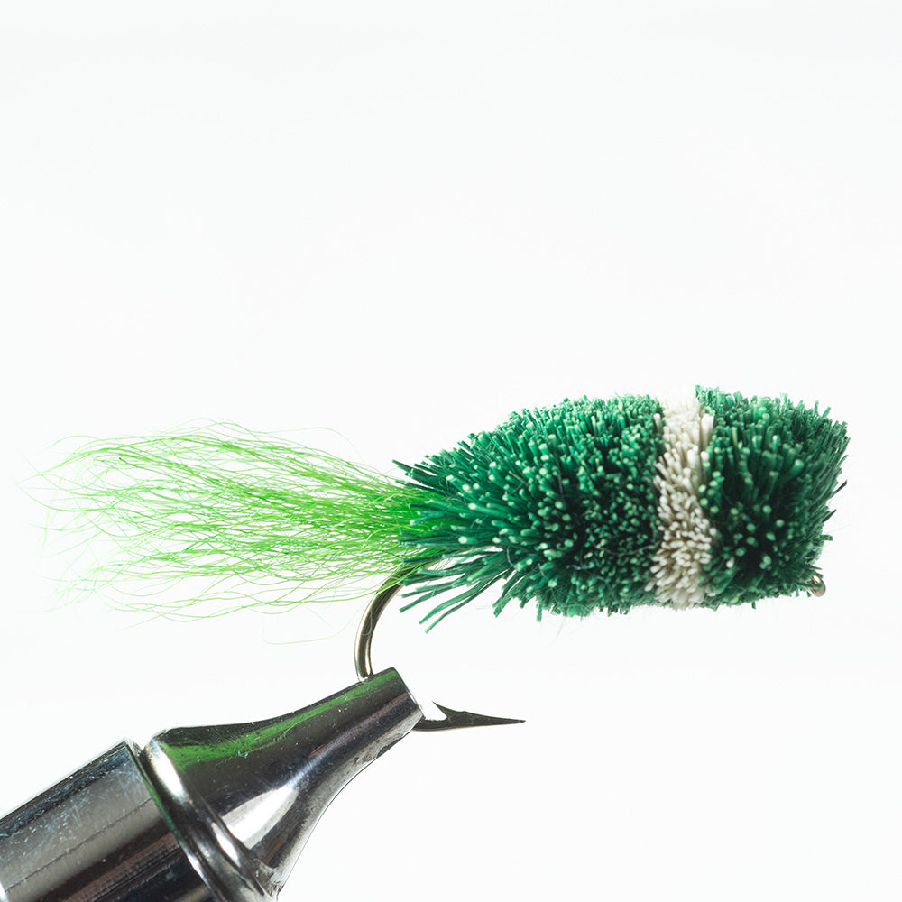 Tapply Deer Hair Bass Bug, Green