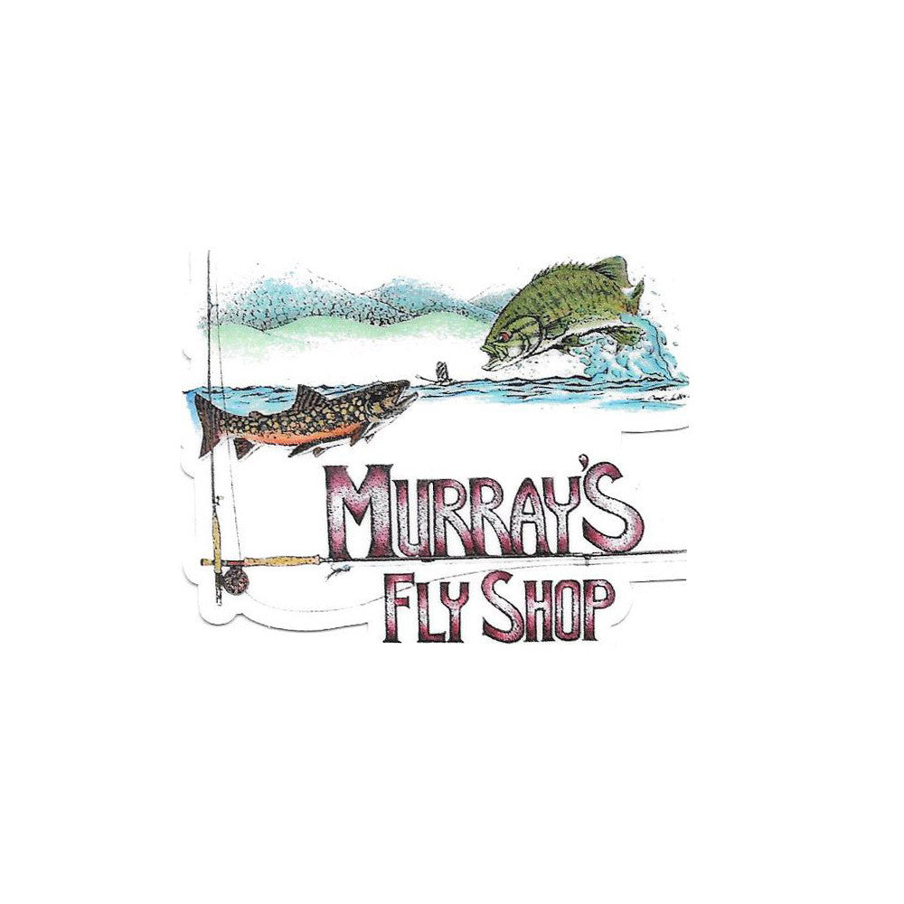 Murray's Fly Shop Logo Souvenir Sticker