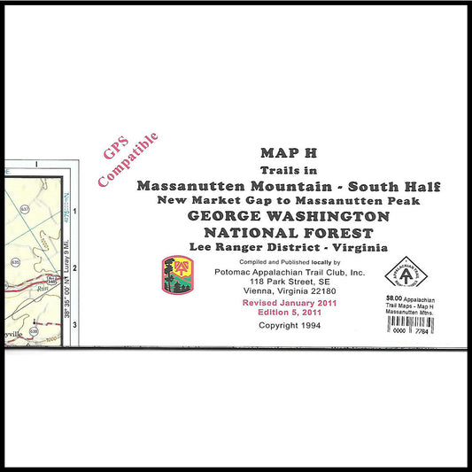 Appalachian Trail Maps H- Massanutten Mountain