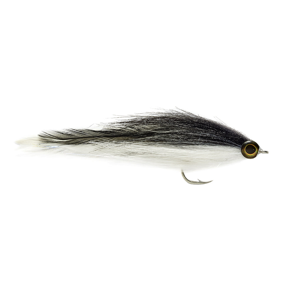 T2 Brushy Fly, Black/White